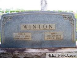 Edwin E. "edd" Winton