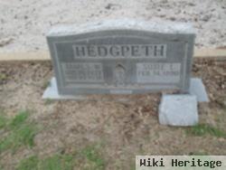 James Walker "jim" Hedgpeth