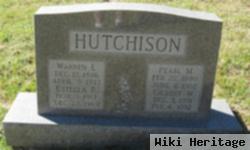 Warren Ernest Hutchison