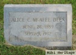 Alice Mcafee Dees