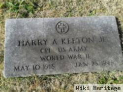 Harry A Keeton, Jr