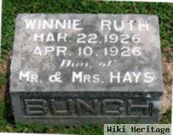 Winnie Ruth Bunch