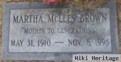 Martha Mclees Kitner Brown