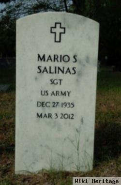 Sgt Mario S. Salinas