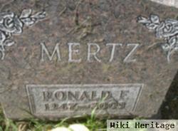 Ronald F. Mertz