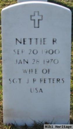 Nettie Rebecca "kitty" Mullican Peters