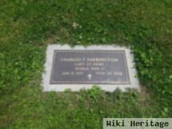 Charles F Farrington