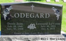 Ssgt Leonard La Verne Odegard