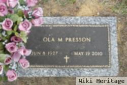 Ola M Presson