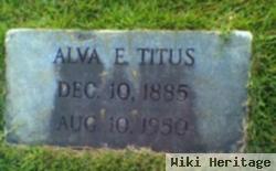 Alva E Titus