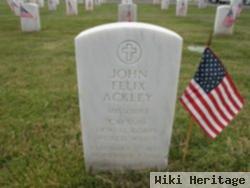 Dr John Felix Ackley