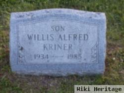 Willis Alfred "billy" Kriner