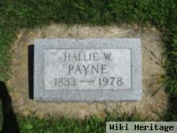 Hallie W. Hull Payne