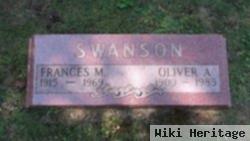 Oliver A "ollie" Swanson, Sr