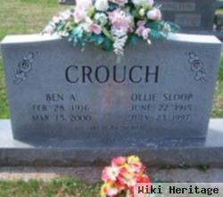 Ben A Crouch