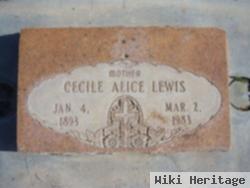 Cecile Alice Orr Lewis
