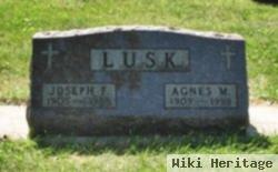 Joseph F Lusk