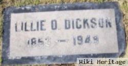 Lillian Orlena "lillie" Gates Dickson