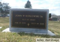 John W. Koslowski, Sr