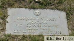 Pvt Maynard Storey