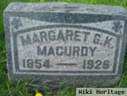 Margaret G. K. Mitchell Macurdy