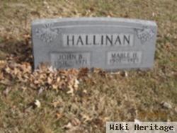 John B Hallinan