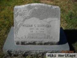 William G Schroeder