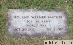 Sgt Roland Werner Macher