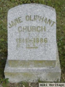 Jane Oliphant Church