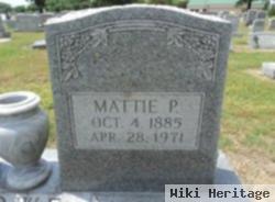 Mattie P Lowe