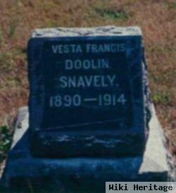 Vesta Francis Doolin Snavely