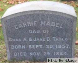 Carrie Mabel Taylor