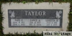 Lance Aaron Taylor