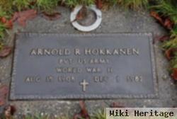 Arnold R Hokkanen