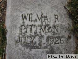 Wilma R Pittman