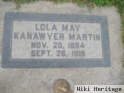 Lola May Kanawyer Martin