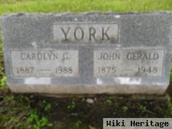 Rev John Gerald York