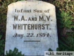 Infant Son Whitehurst