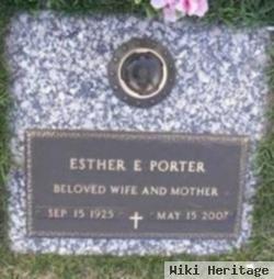 Esther E Rueter Porter