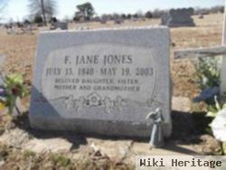 F Jane Jones