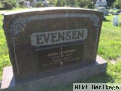 John F Evensen