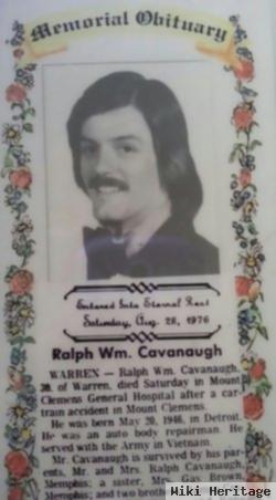 Ralph Wm Cavanaugh