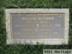 William M Fisher