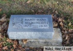 Mamie Emma Nunlist Hand