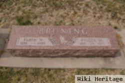 Elmer W Bruning, Sr