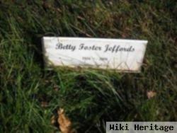 Betty Foster Jeffords