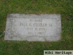 Paul G Celello, Sr