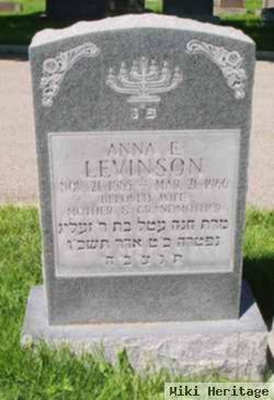 Anna E. Levinson