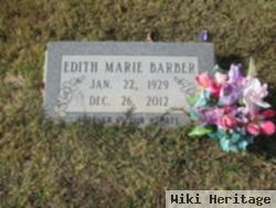 Edith Marie Barber