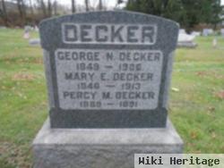 Mary E. Shoemaker Decker